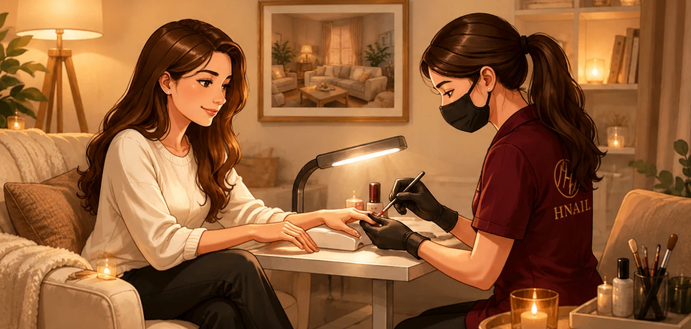 At-home luxury nail care